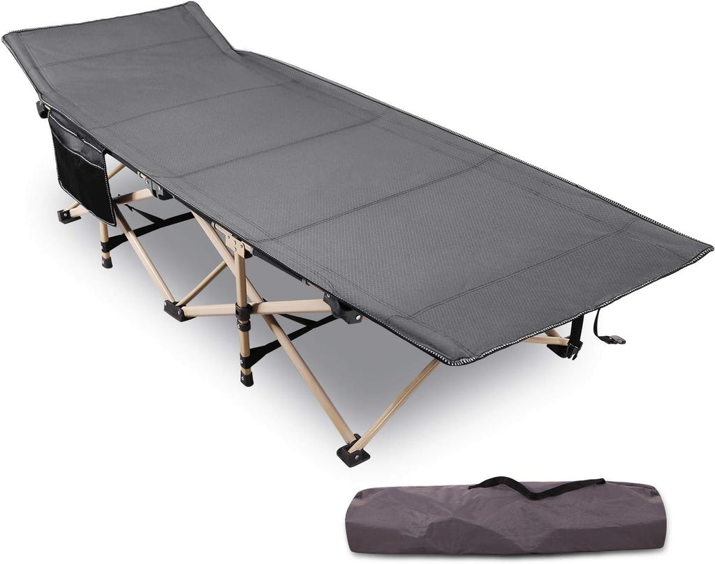 Blue Folding Camping Cot S65643