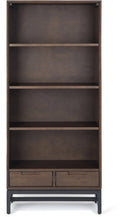 Walnut Brown Mid Century Bookcase M202467