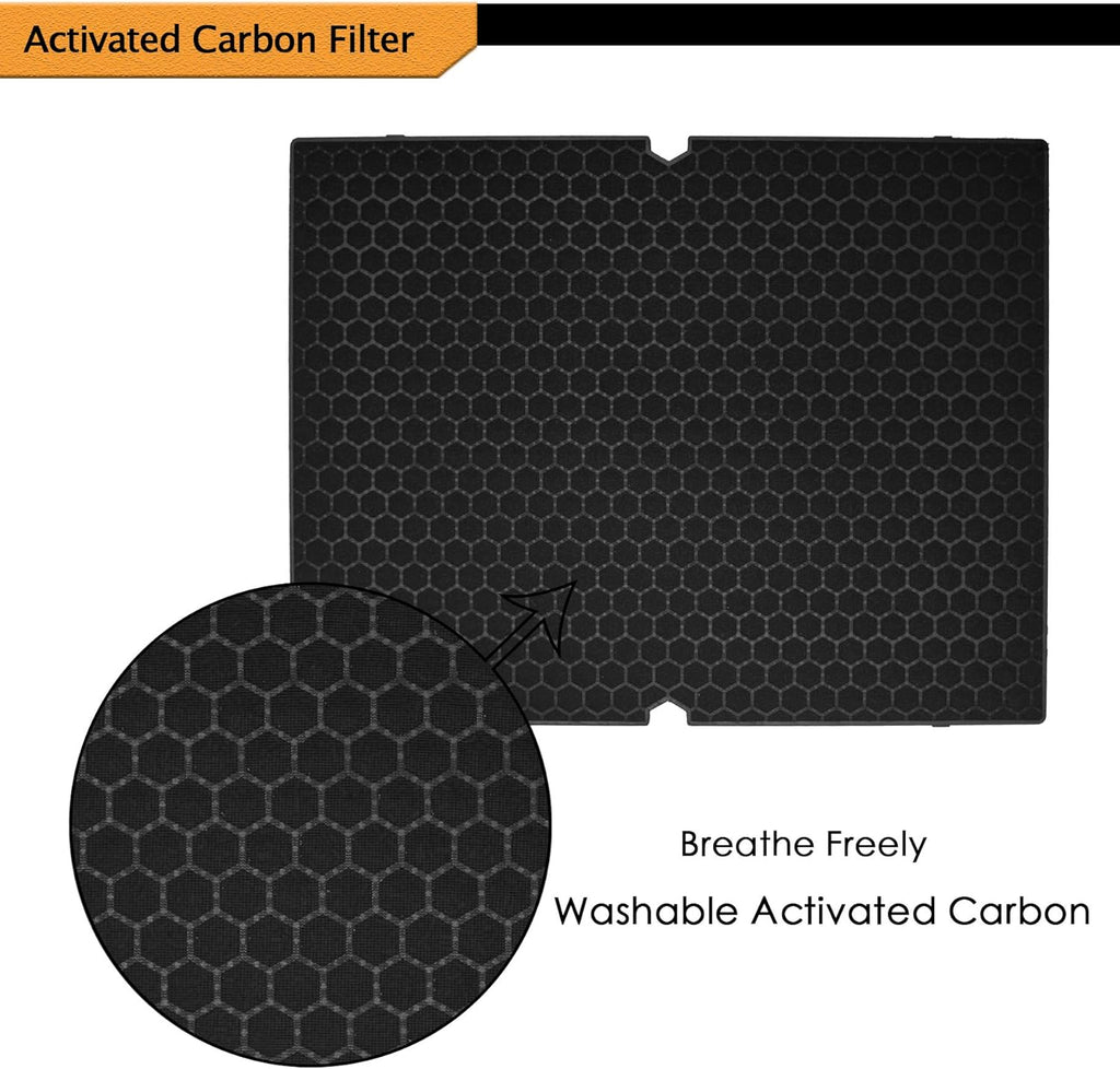 2 Pack True HEPA Filters + 2 Pack Activated Carbon Pre-Filters A92153