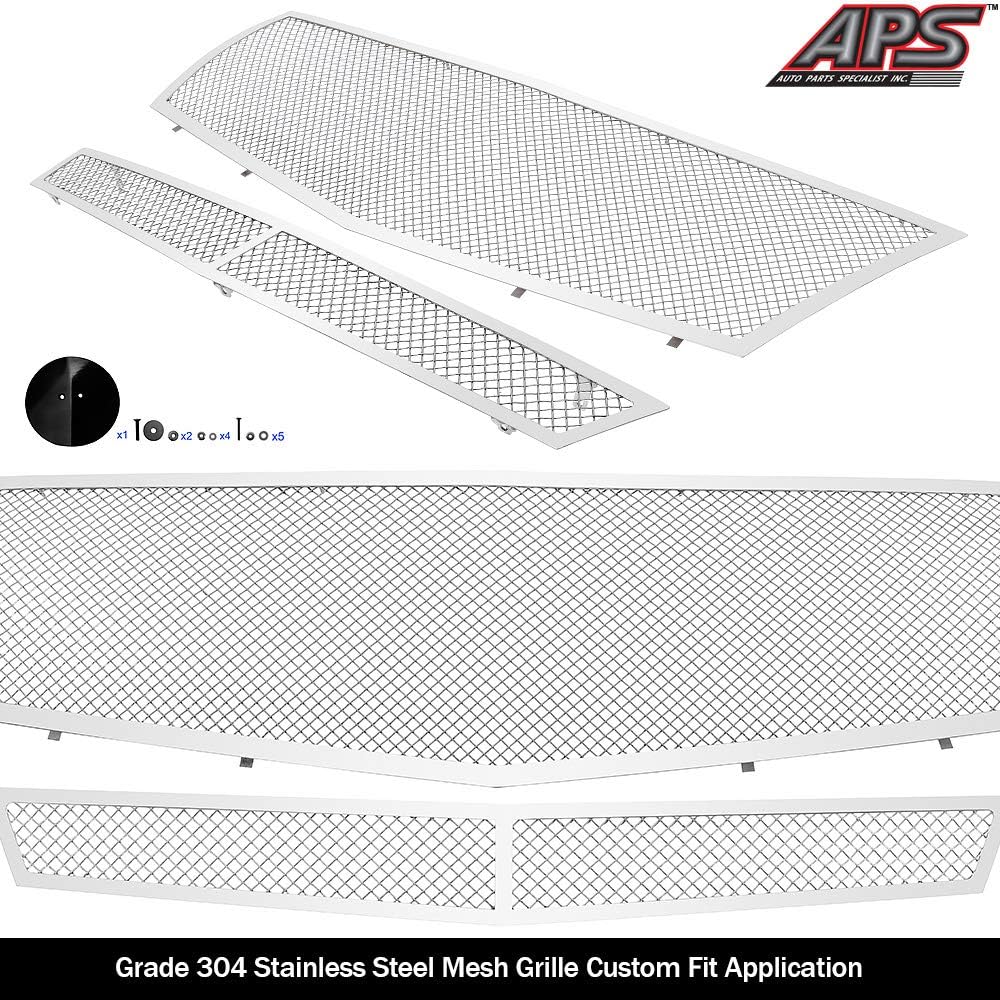 Stainless Steel Mesh Grille Grill Insert Combo F55126