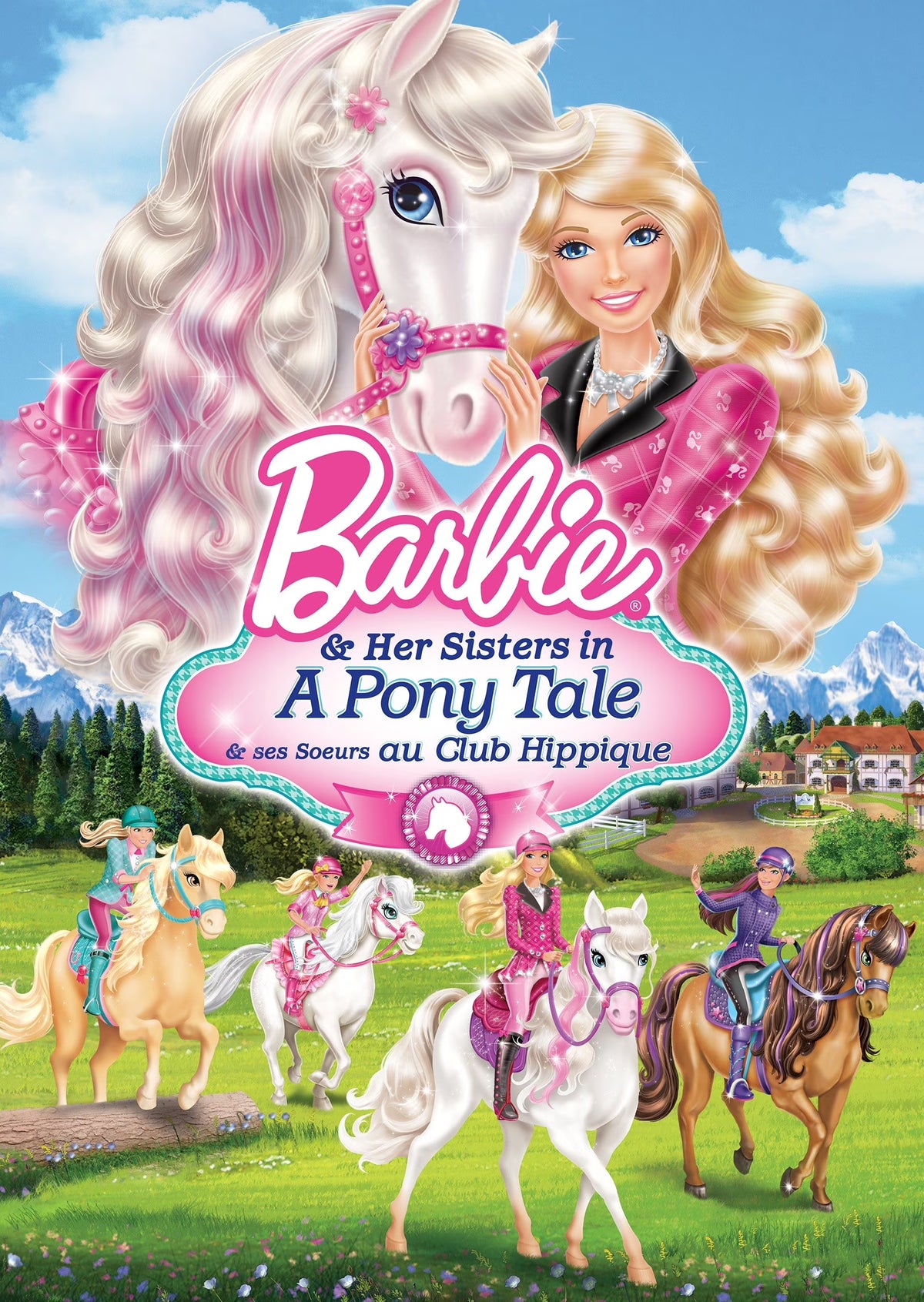 Barbie & Her Sisters in a Pony Tale DVD F484