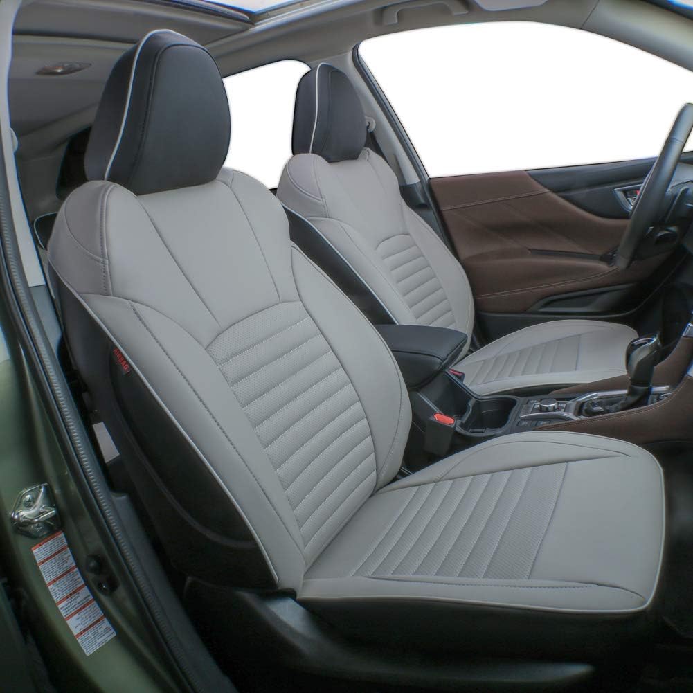 Beige Leatherette Car Seat Covers for Subaru Outback 2020 2021 2022 O7245