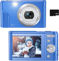 36MP Full HD 1080P Rechargeable Children's Camera with 32GB SD Card (Purple) S326062
