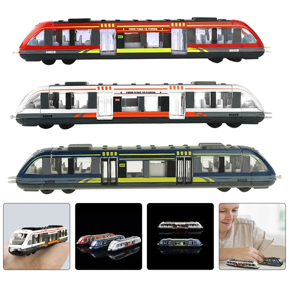 3pcs Simulation Electric Train Toy T5436