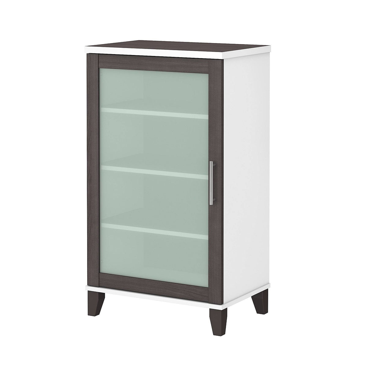 Ash Gray Media Storage Cabinet Y412144