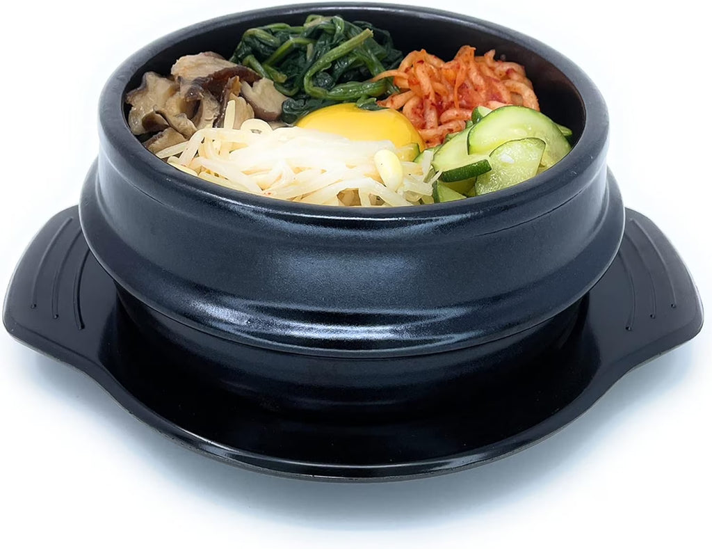 32 Fl Oz Korean Earthenware Cookware with Tray L5421