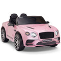 Pink Battery Powered Riding Toy Car with Parent Remote Control I62492