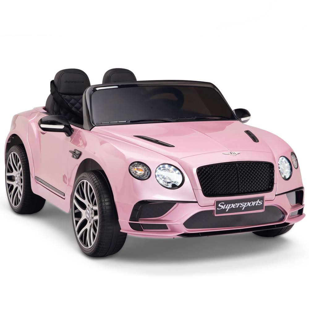 Pink Battery Powered Riding Toy Car with Parent Remote Control I62492
