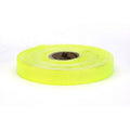 Vinyl Coated Nylon Reinforced Fluorescent Barricade Tape, 3/4x22 x 50 Yd., Glo Lime (Pack of 10) X35986