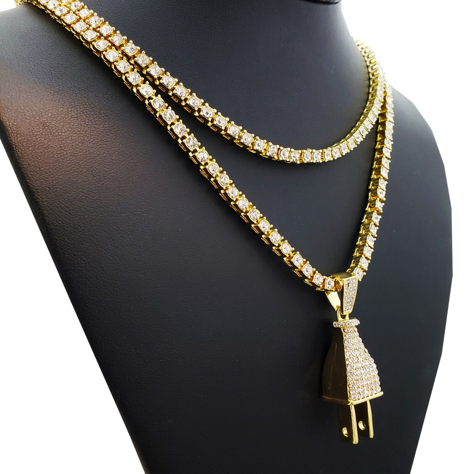 1 Row CZ Tennis 18" 24" Chain Necklace P266