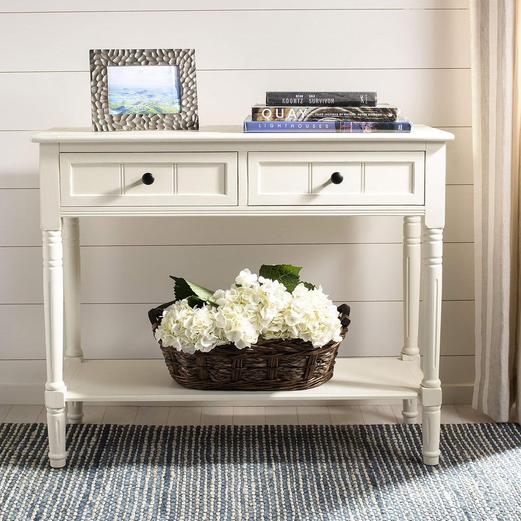 Red 2-Drawer Console Table M310