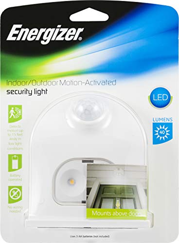 LED Motion-Activated Security Light, Battery Operated, 40 Lumens, Wireless H589094