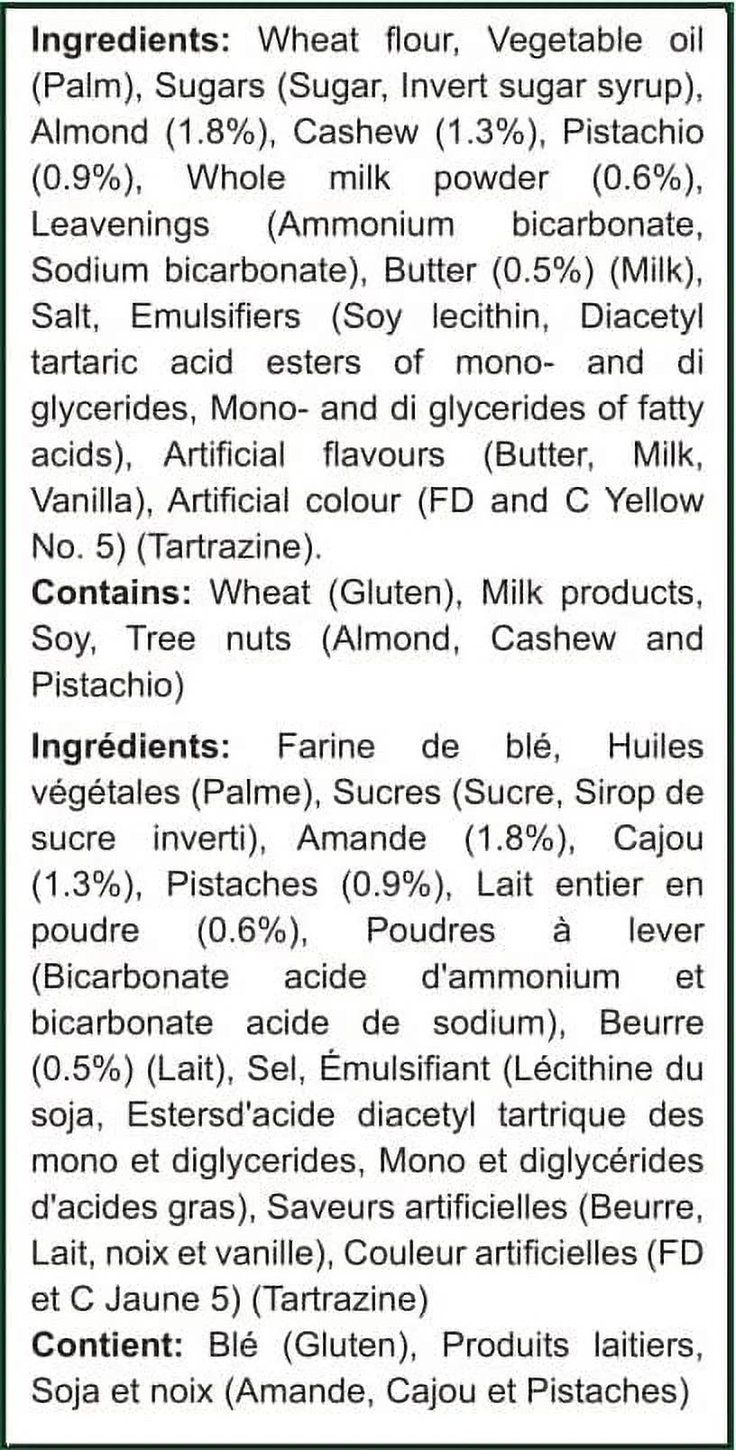 Pistachio/Almond, Cashew & Butter 21.2oz (600g) Combo Pack S31521