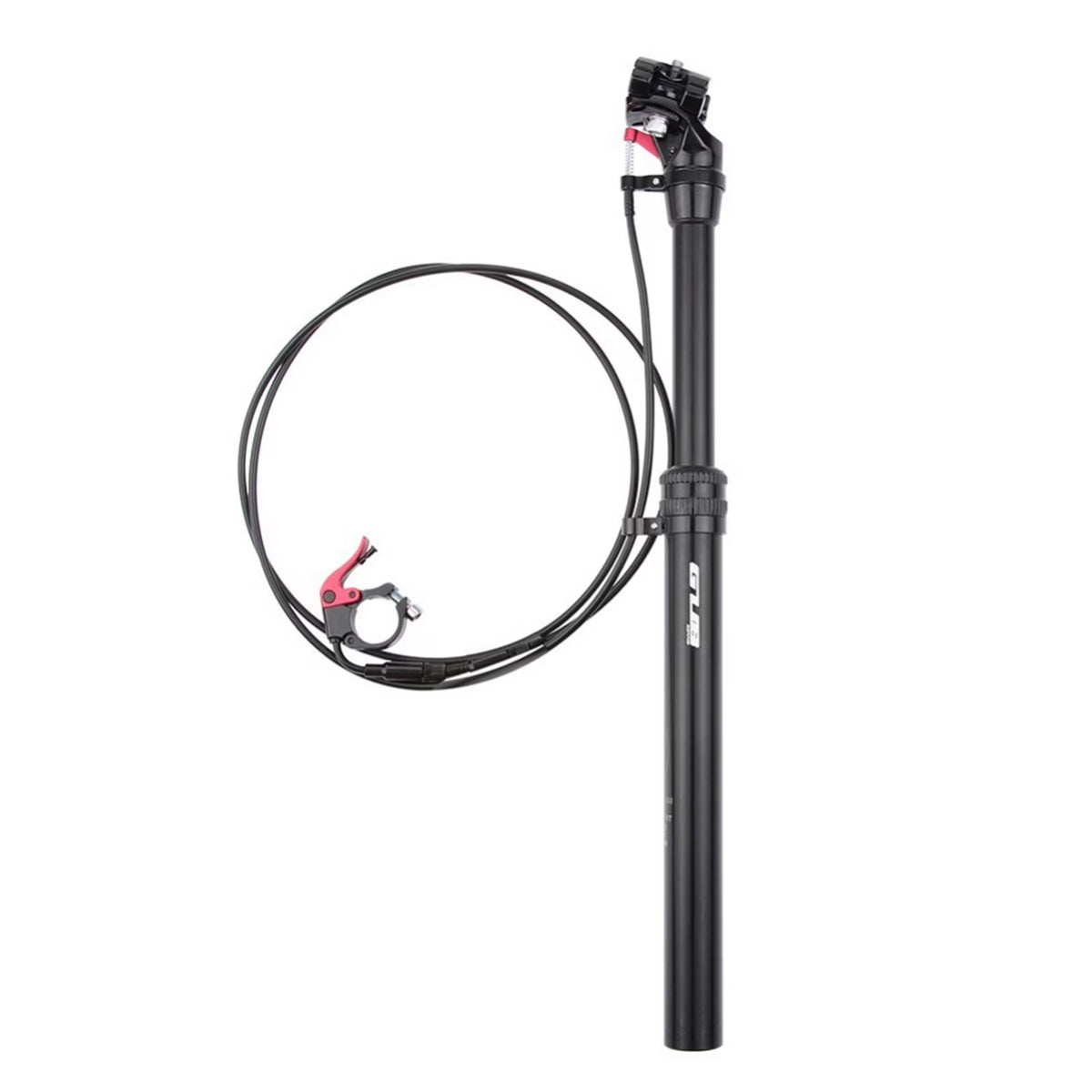 Mountain Bike Seat Post with 27.2mm Adjustable Dropper and Remote Control Suspension J3836