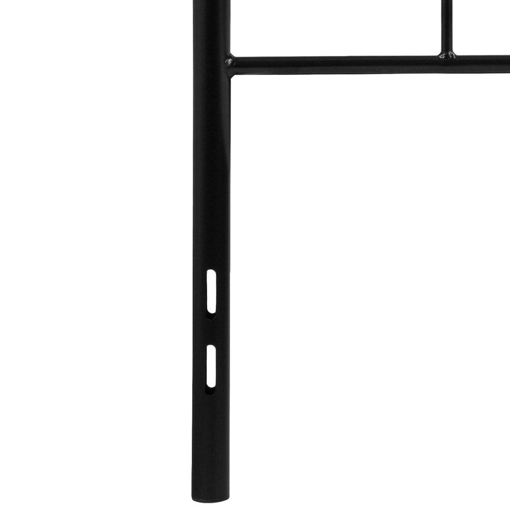 Black Metal Twin Size Headboard H739354