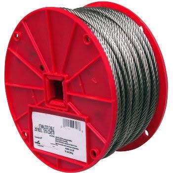 Stainless Steel Cable, 250 ft. 1/8 inch X389046