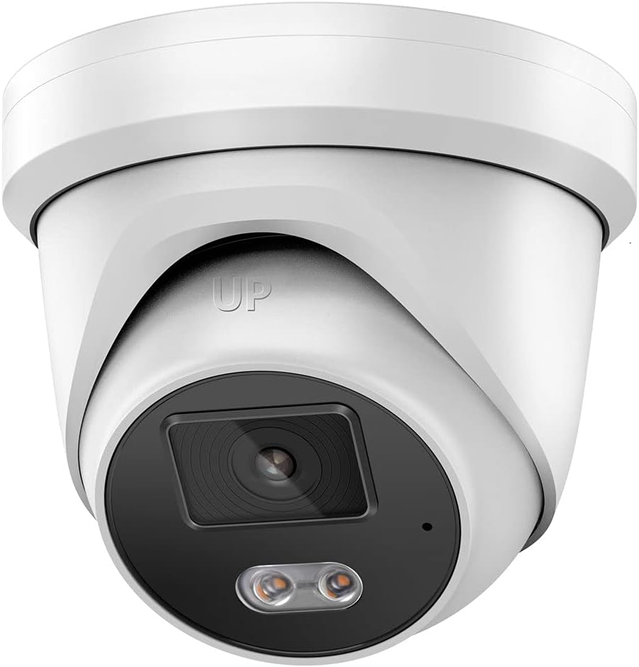 Outdoor 8MP PTZ PoE IP Camera Speed Dome with 18x Optical Zoom 30x Digital Zoom, 165ft IR Night Vision, IP66 W5789