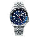 Black and Blue Bezel Watch E978