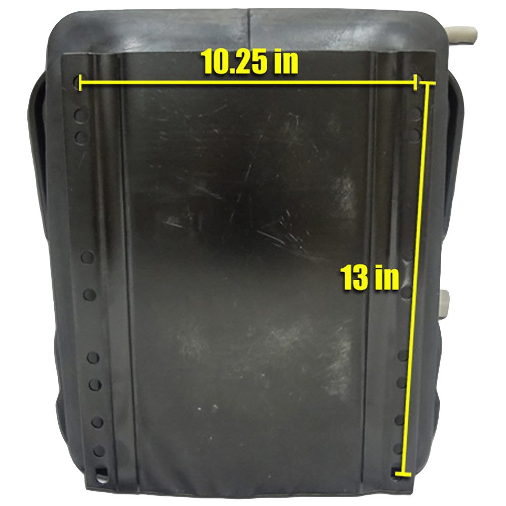 Black Vinyl Tractor Seat Assembly Kit G72504