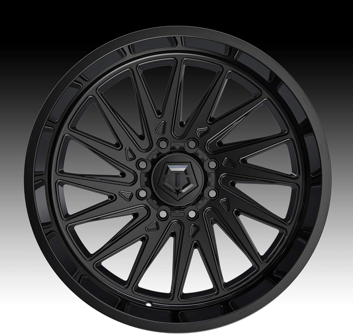 Black Wheel Rim 20x12 8x180-44mm Q176