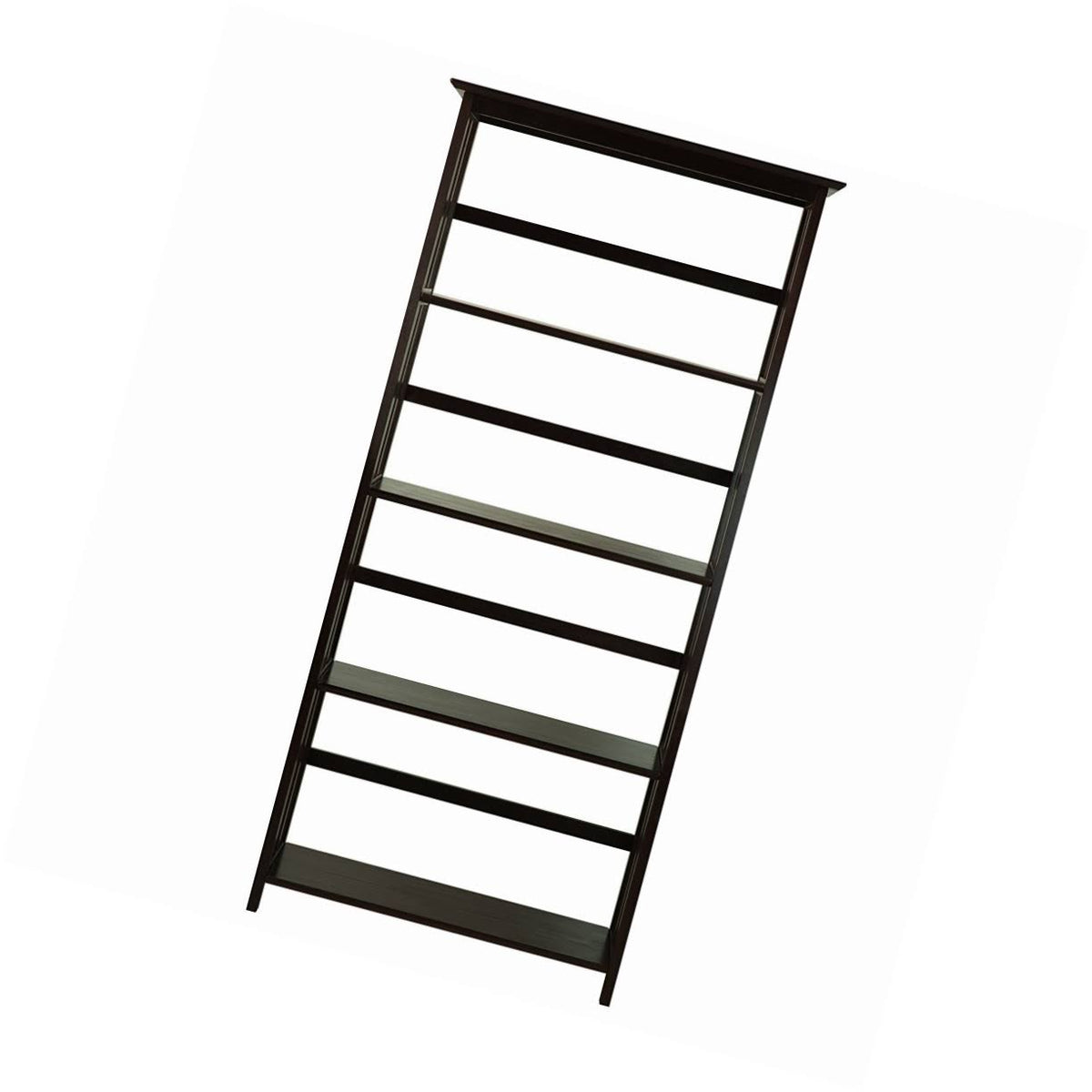 Espresso 5-Shelf Bookcase M7772