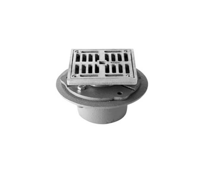 4 inch Square PVC Shower Drain I20165