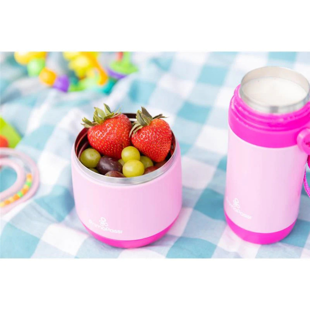 Insulated Straw Bottle 12oz/360ml Pink G21940