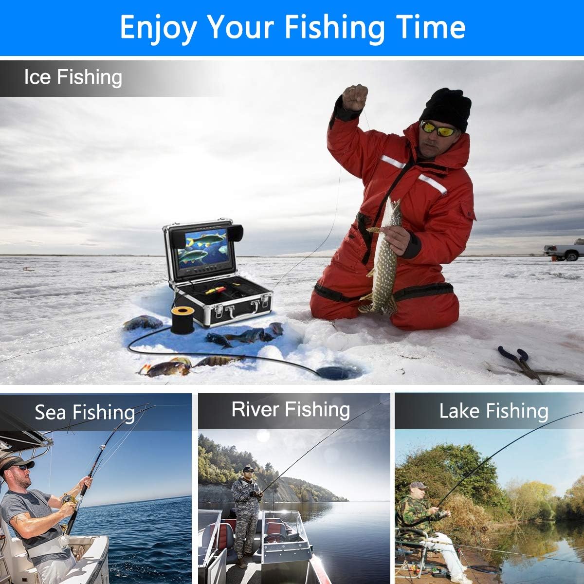 Underwater Fishing Camera with 50ft Cable L6710