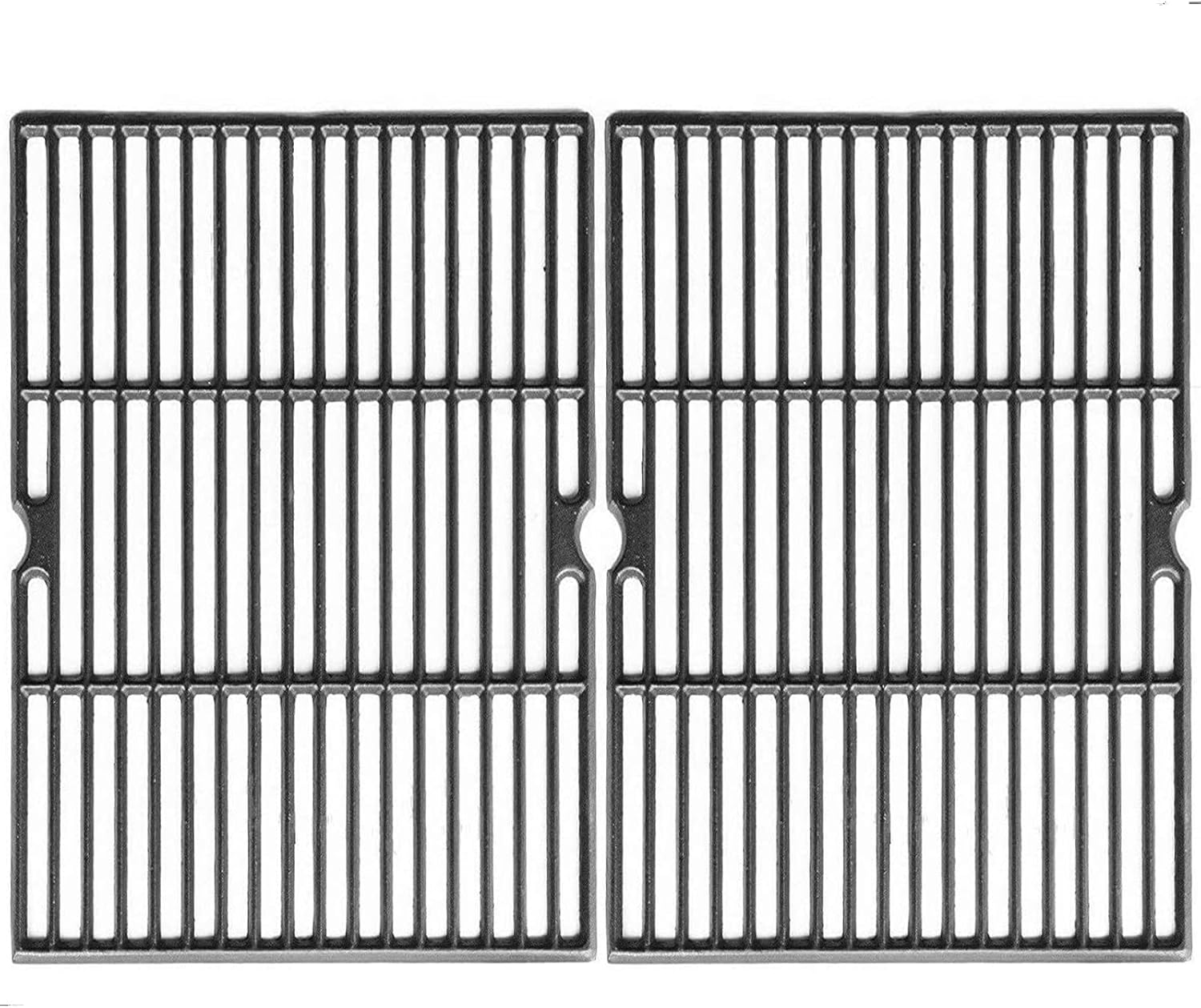 Cast Iron BBQ Grill Grates, 18 Inch, Set of 2 V807400