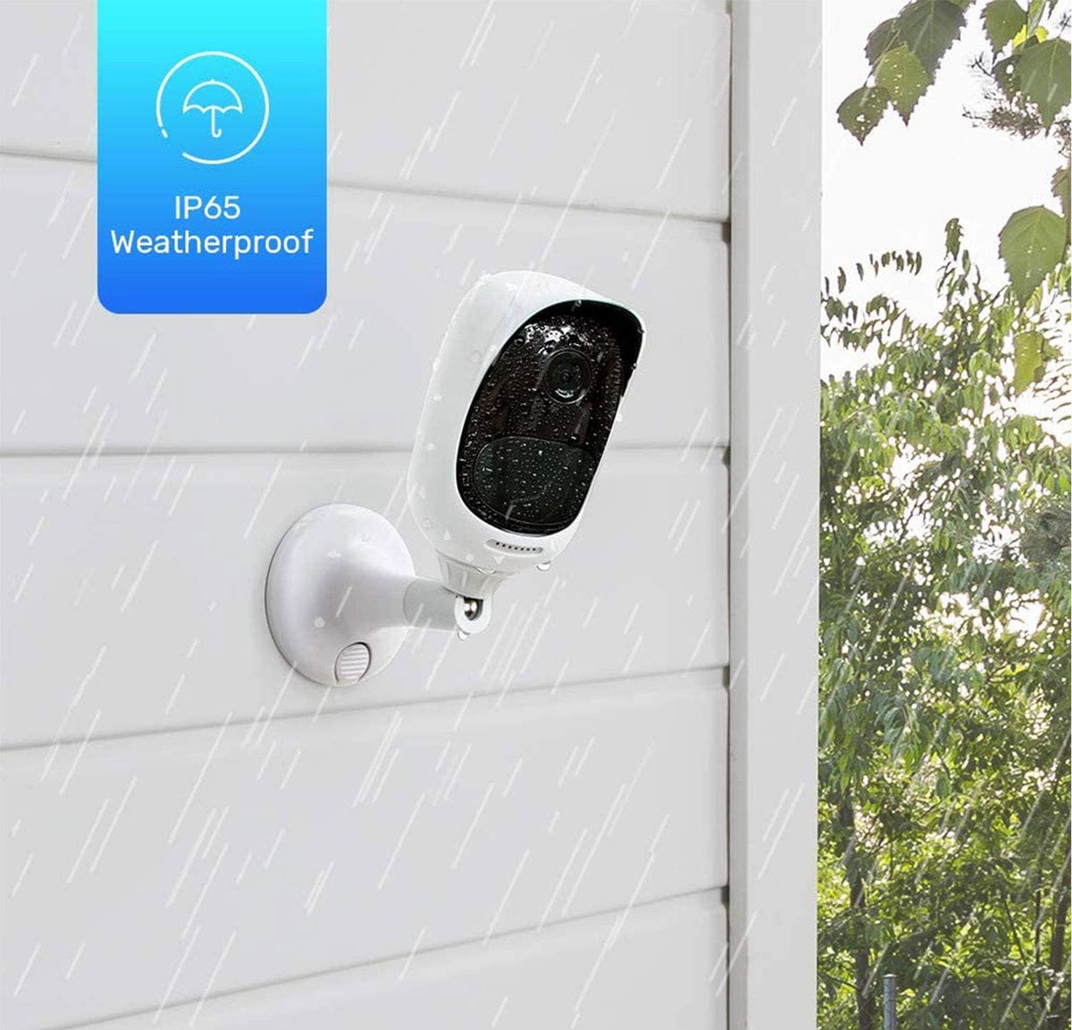 Wireless Rechargeable Battery 1080P Security Camera System B53319