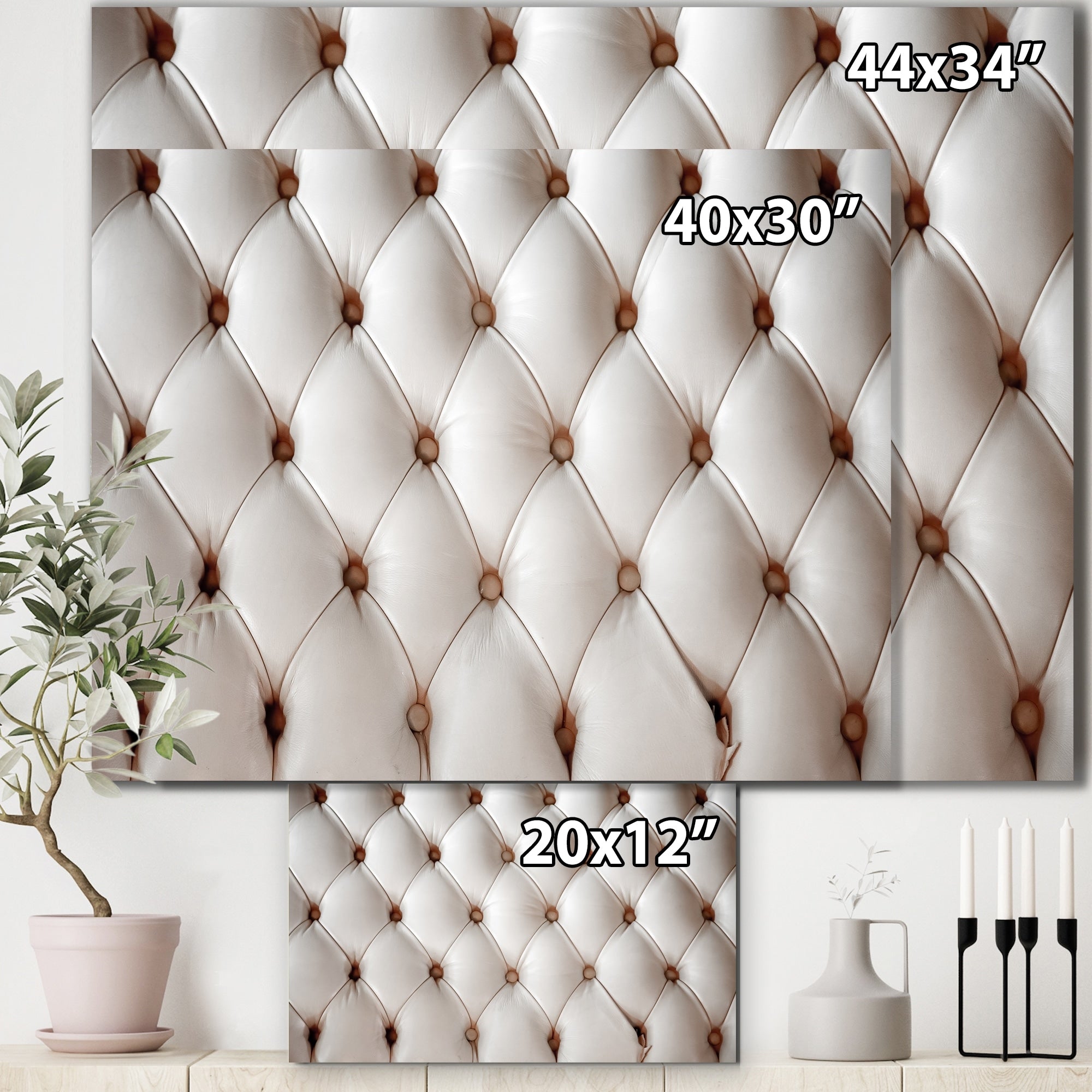 Multi-color 44 in. wide x 34 in. high Canvas Artwork Print O26122