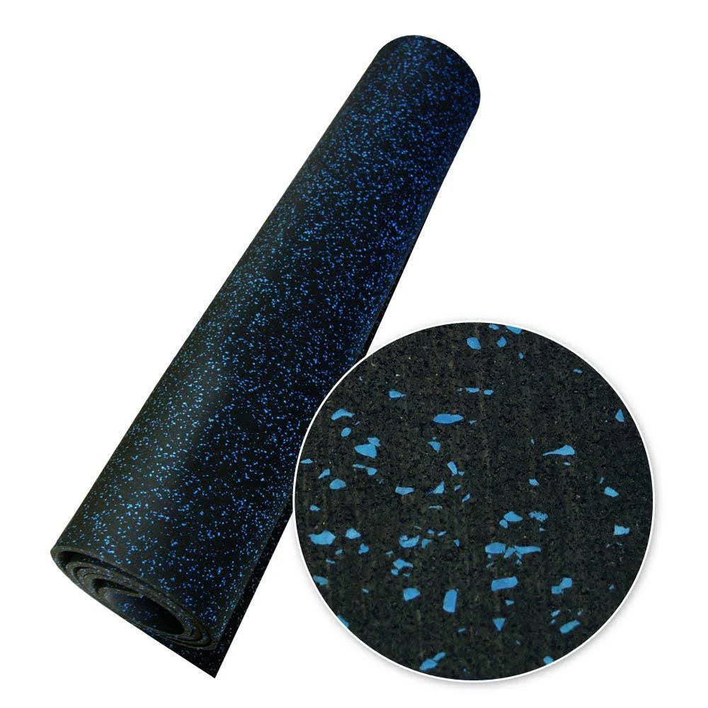Blue Dot Recycled Rubber Flooring Rolls 120 x 48 x 0.19 in. G832