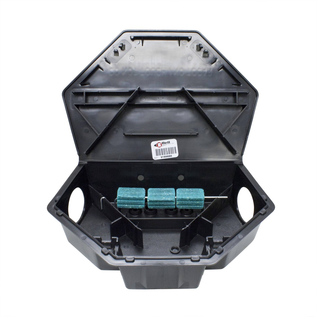 Black Low Profile Bait Station, Case of Six M104