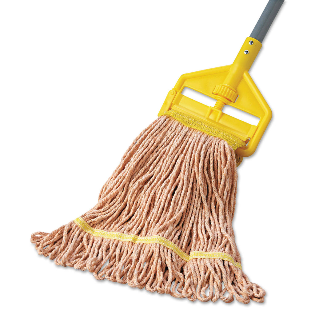 Small Orange Cotton/Synthetic Fiber Mop Head K216211