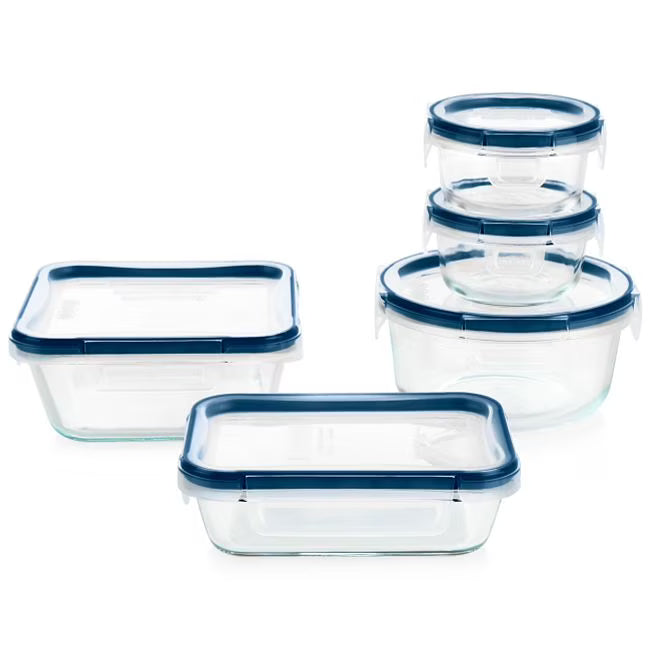 10-Piece Glass Storage Set C80336
