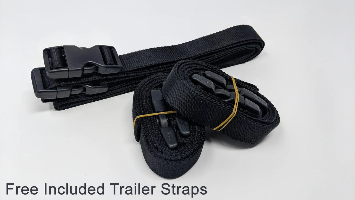 Red Black Jet Ski Cover with Trailer Straps and Storage Bag Z66775