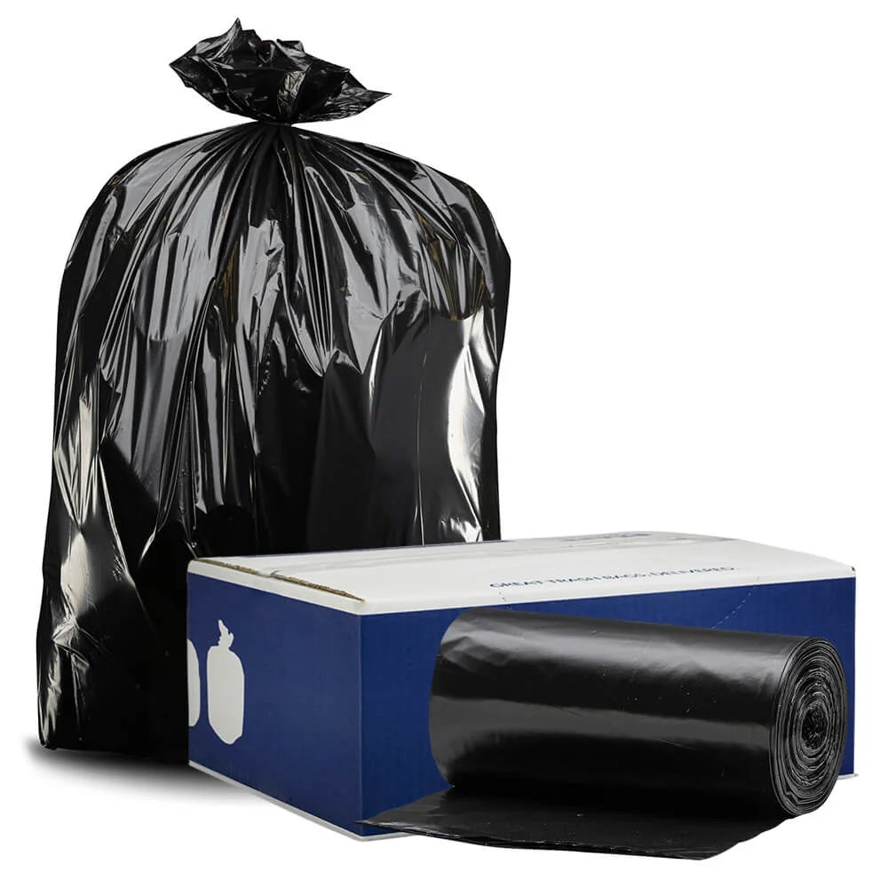 Black 95 Gallon Trash Bag, 50 Count V71846