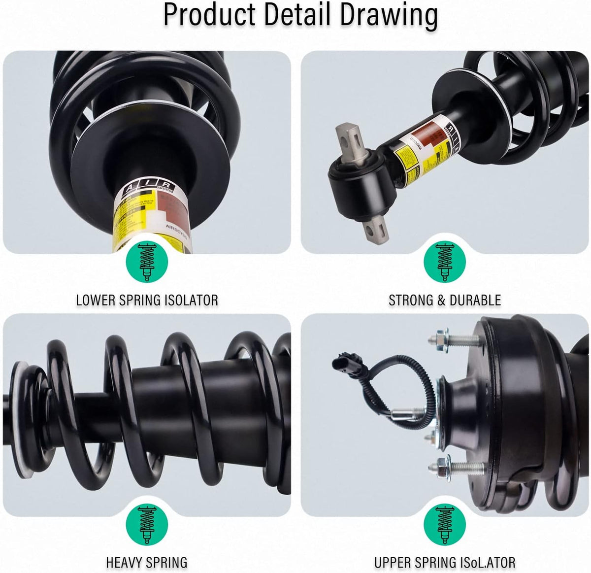 Front Shocks Absorber and Struts Assembly Magneride Suspension B56256