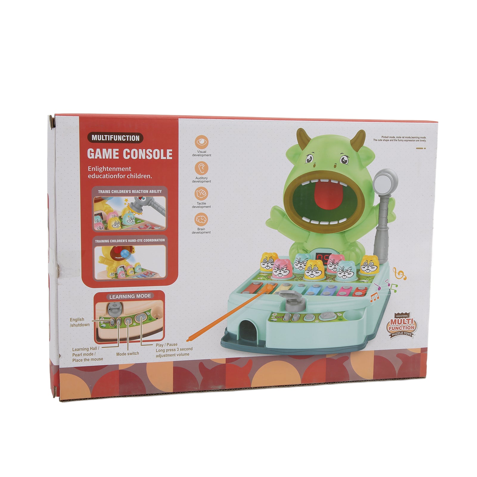 Whack Mouse Game Early Education Toy for Kids Over 3 Years Old O1404