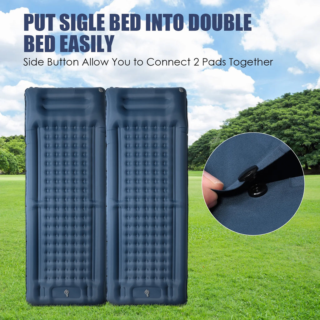 Inflatable Sleeping Pad 4 Inch Air Mattress D95979