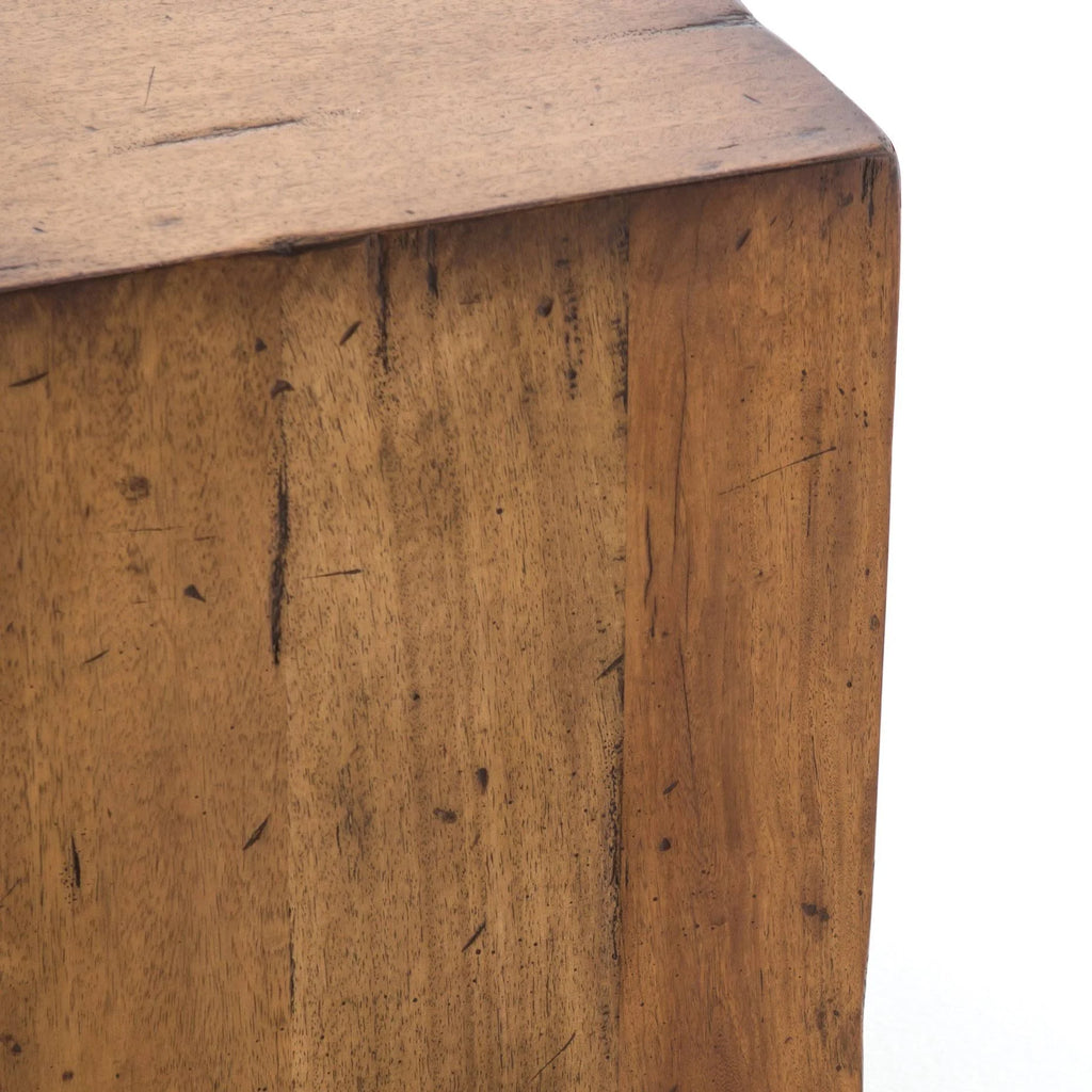 Aged Brown End Table P258169