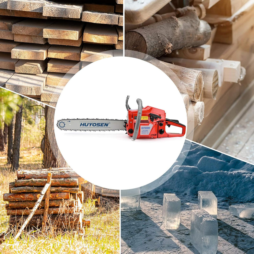20-Inch Gas Powered Chainsaw C73792