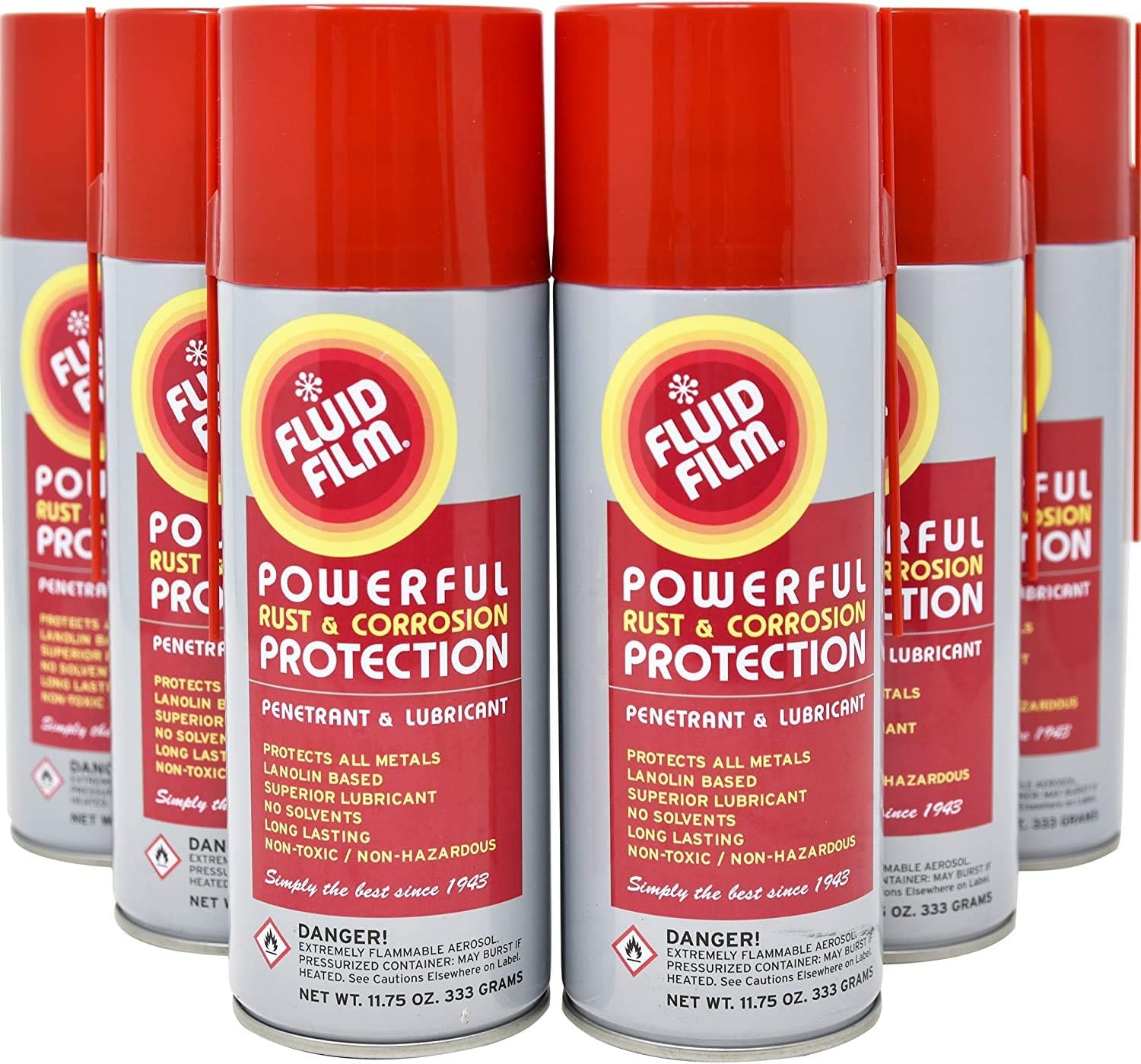 11.75 Oz Aerosol Spray Metal Lubricant (Pack of 6) R881502