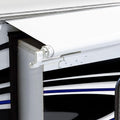 White Fabric Only RV Slide Out Awning Pack of 2 T888
