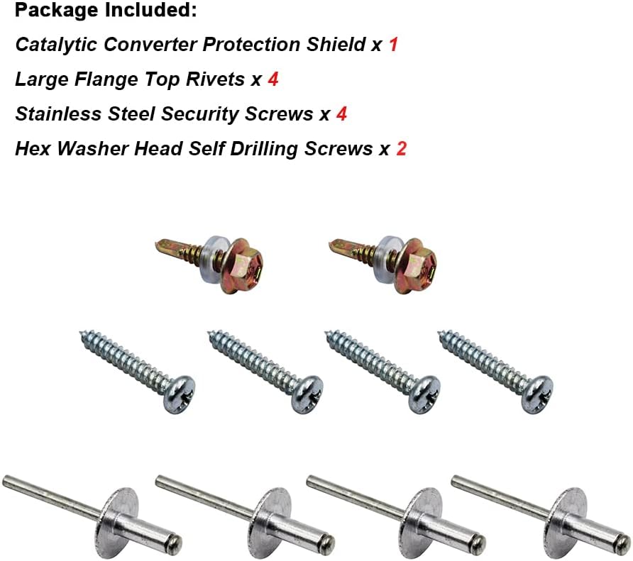 Cat Shield Car Theft Security Protection Compatible with 2016-2022 1.8L Toyota Prius Pack of 2 B6055