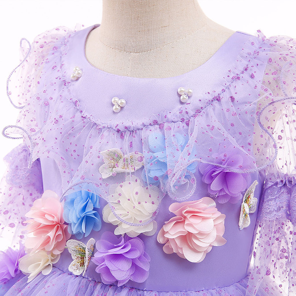Girls Cosplay Princess Dress With Headband Z77948