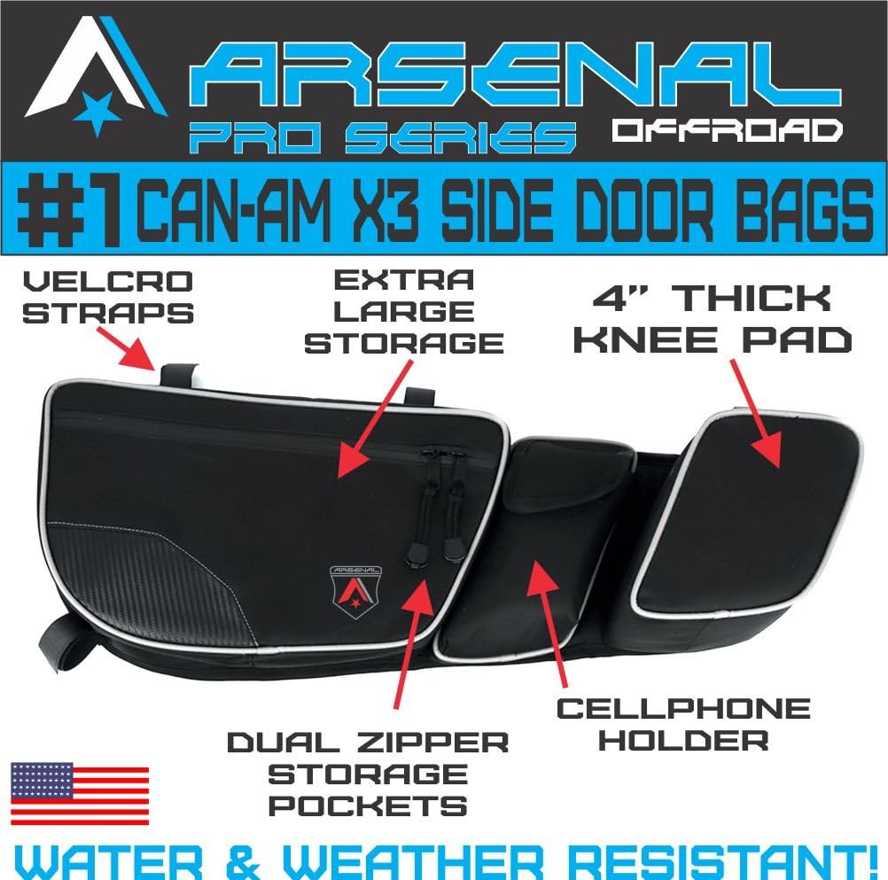 Door Bags with Knee Protection (1Pair) I1289
