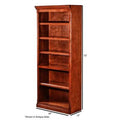 Navy Blue 6 Shelves Bookcase I947