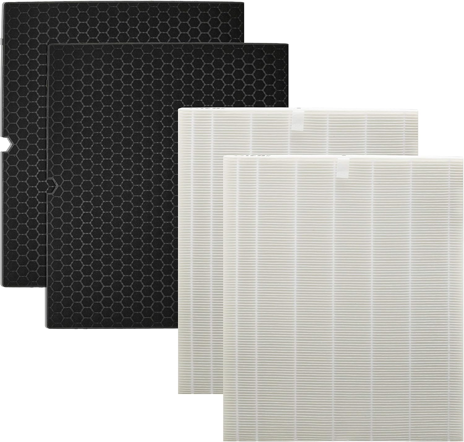 2 Pack True HEPA Filters + 2 Pack Activated Carbon Pre-Filters A92153