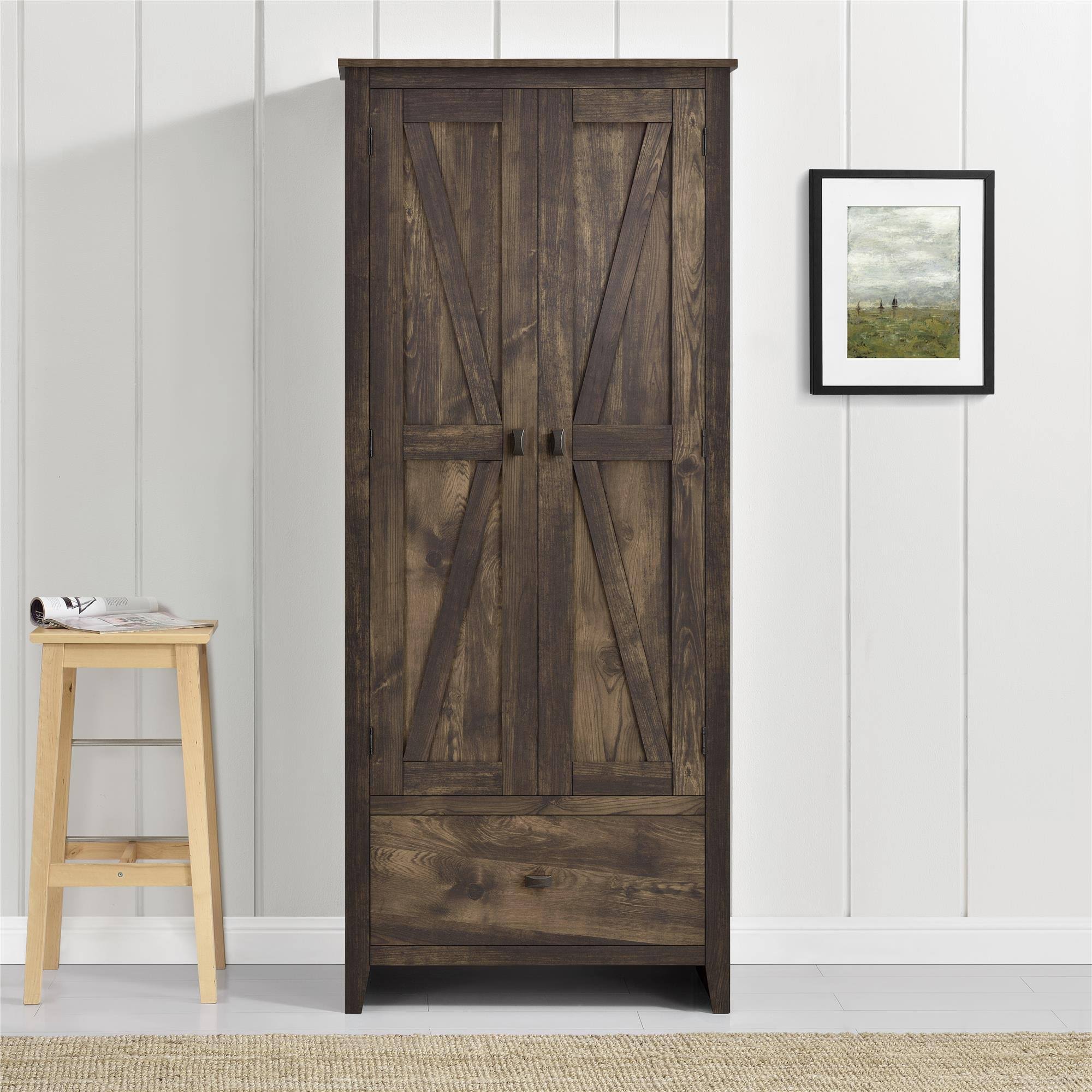 Rustic Storage Cabinet O9816